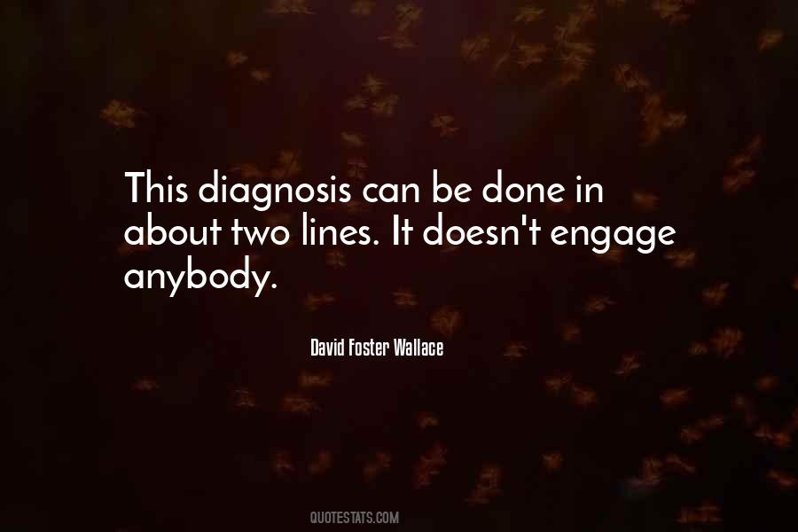 Quotes About Diagnosis #1108370