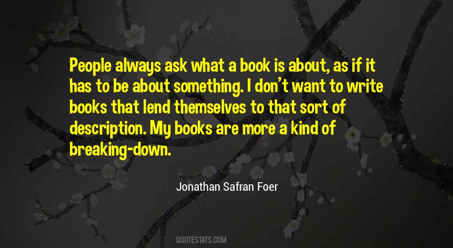 Quotes About Breaking Down #1151938