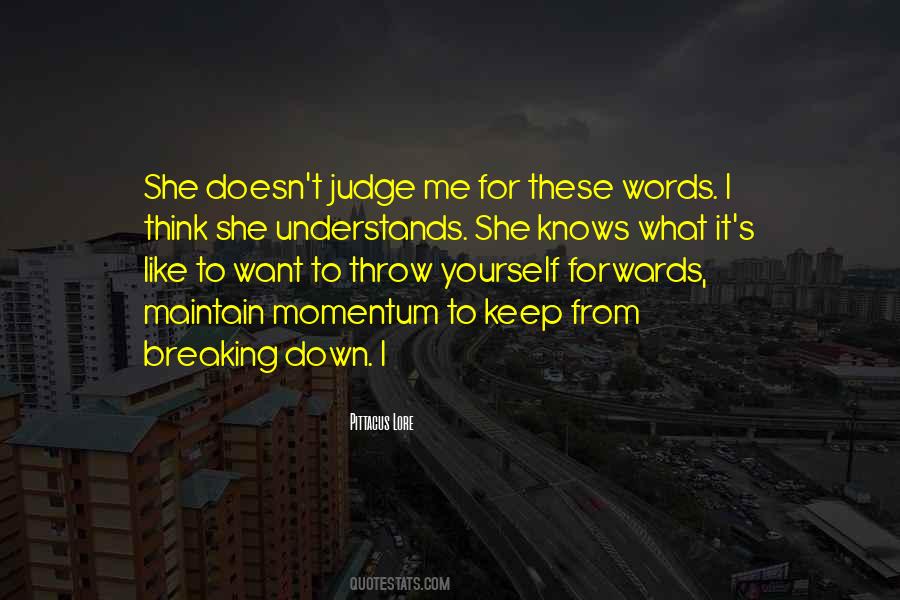 Quotes About Breaking Down #141014