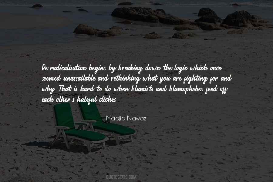Quotes About Breaking Down #1444817
