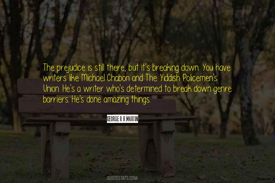 Quotes About Breaking Down #208668
