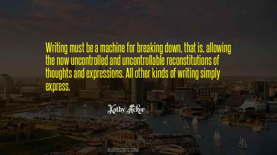 Quotes About Breaking Down #828734