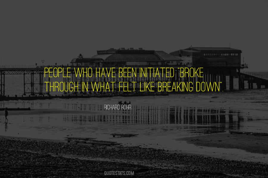 Quotes About Breaking Down #929292