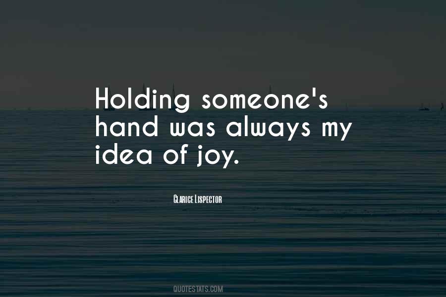 Quotes About Hand Holding #44611 Quotes About Hand Holding #44611