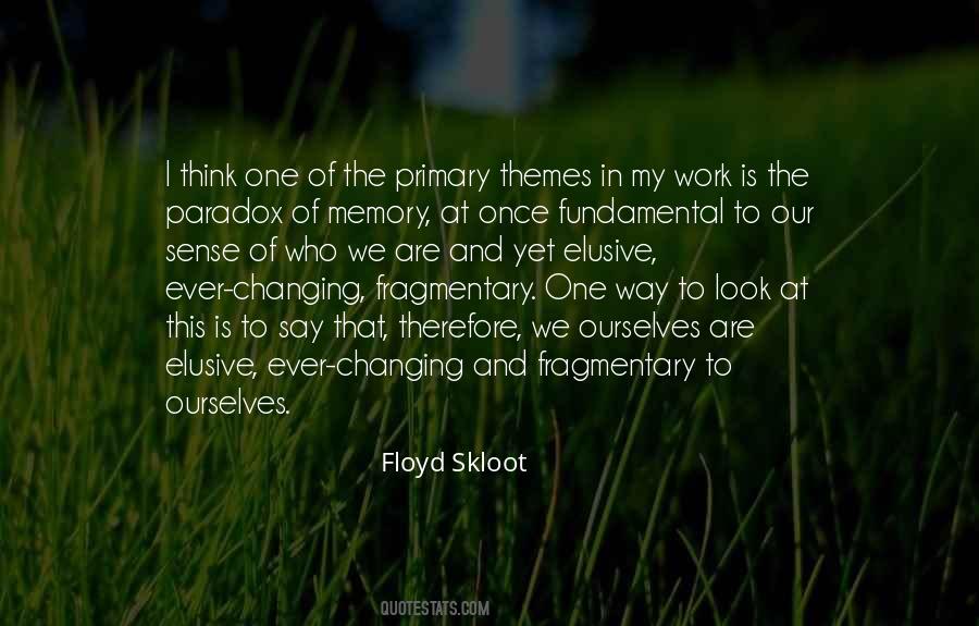Sense Memory Quotes #1096719