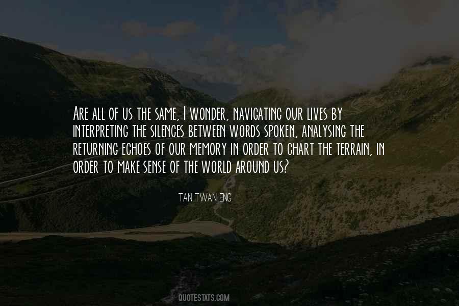 Sense Memory Quotes #1321907