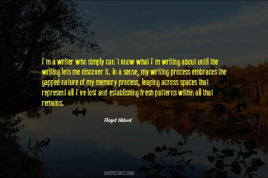 Sense Memory Quotes #709632
