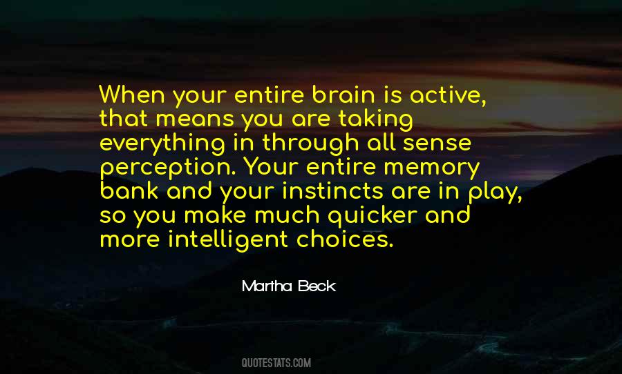 Sense Memory Quotes #928298