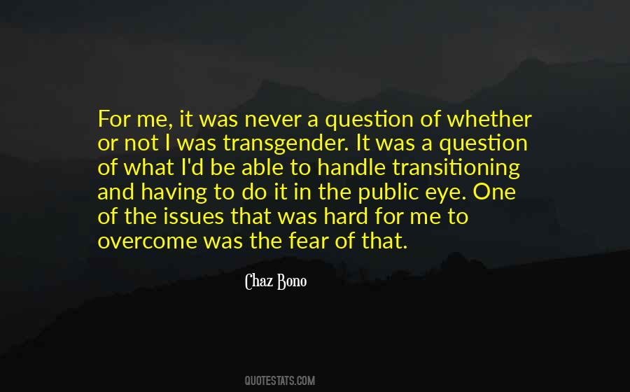 Quotes About Transgender #1374711