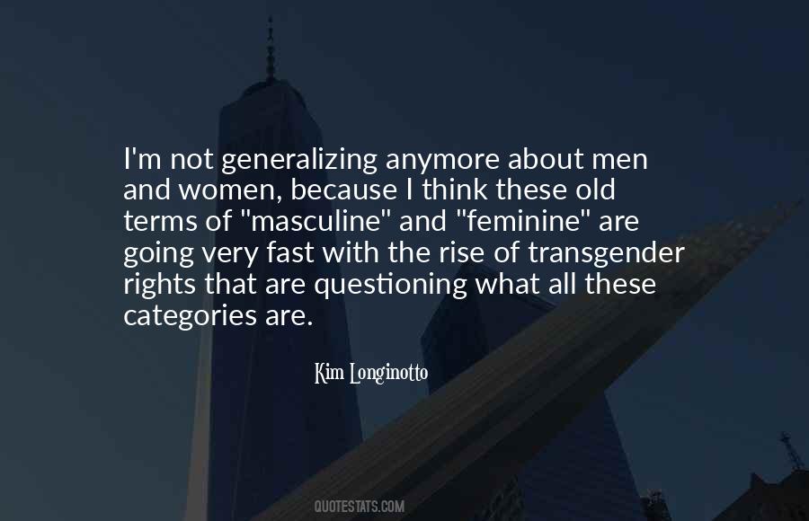 Quotes About Transgender #1509320