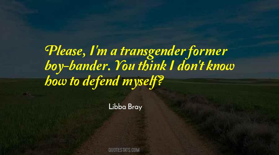 Quotes About Transgender #1692405