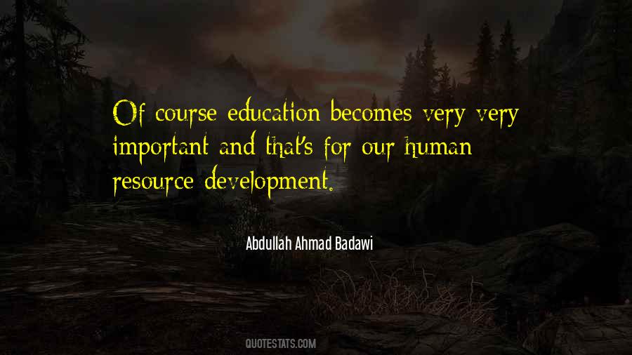 Quotes About Resource Development #110288