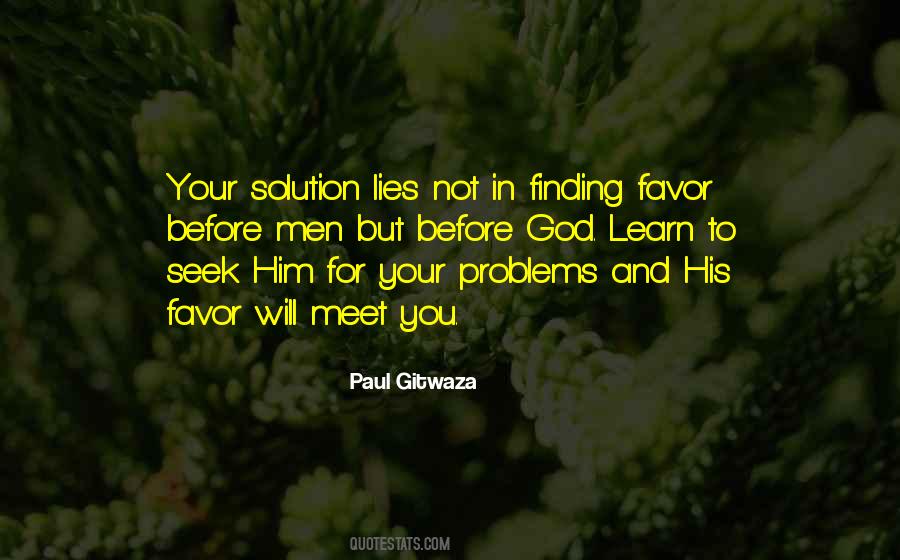 Quotes About Problems Solution #375752