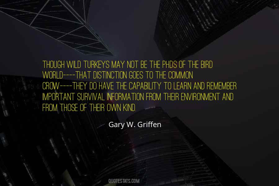 Quotes About Wild Turkeys #190080
