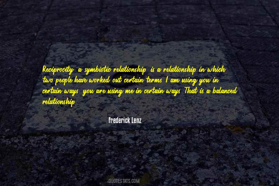 Quotes About Balanced Relationship #1049423