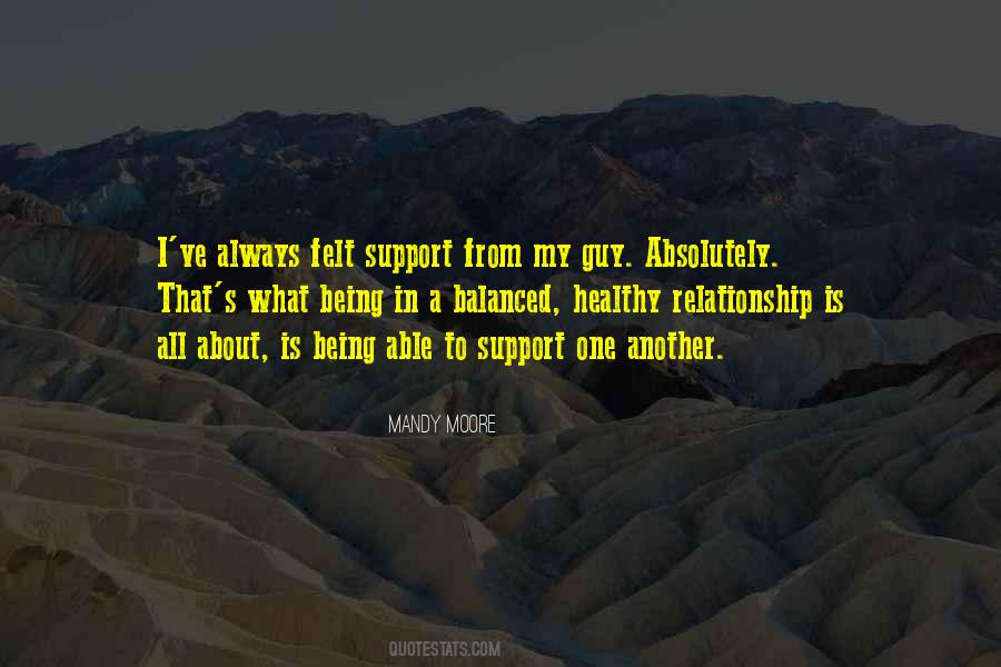 Quotes About Balanced Relationship #305221