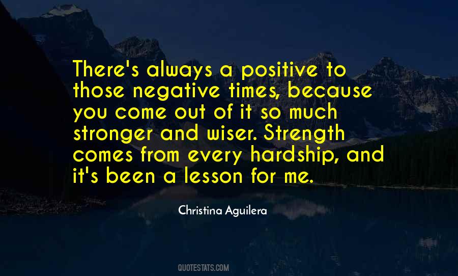 Quotes About Stronger #1654725