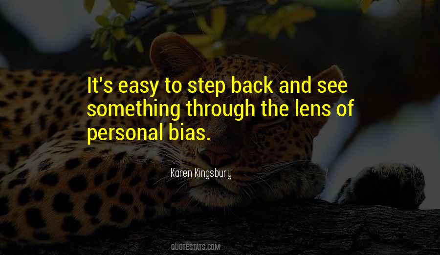 Quotes About Step Back #1347505