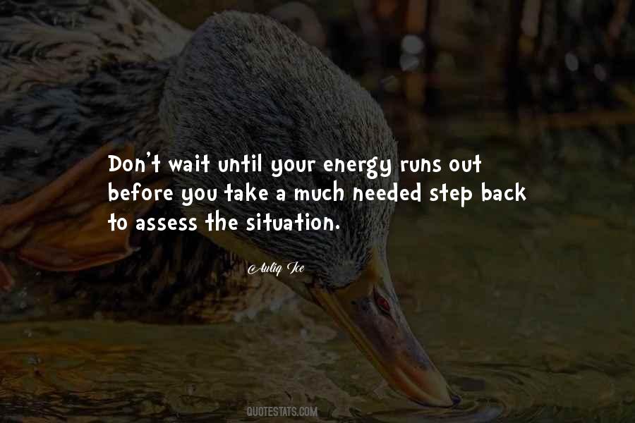 Quotes About Step Back #1726242