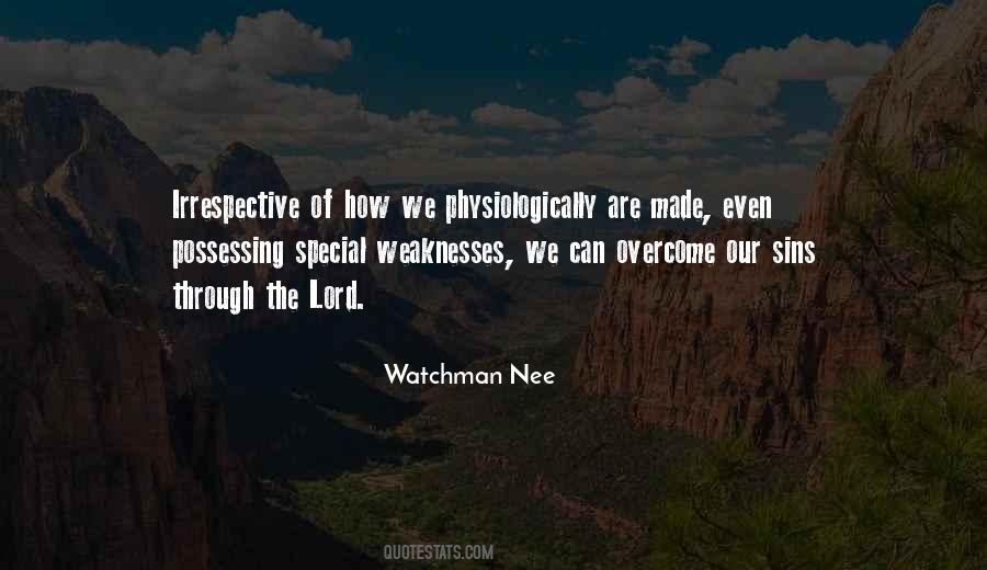 Quotes About Overcoming Weaknesses #1663412
