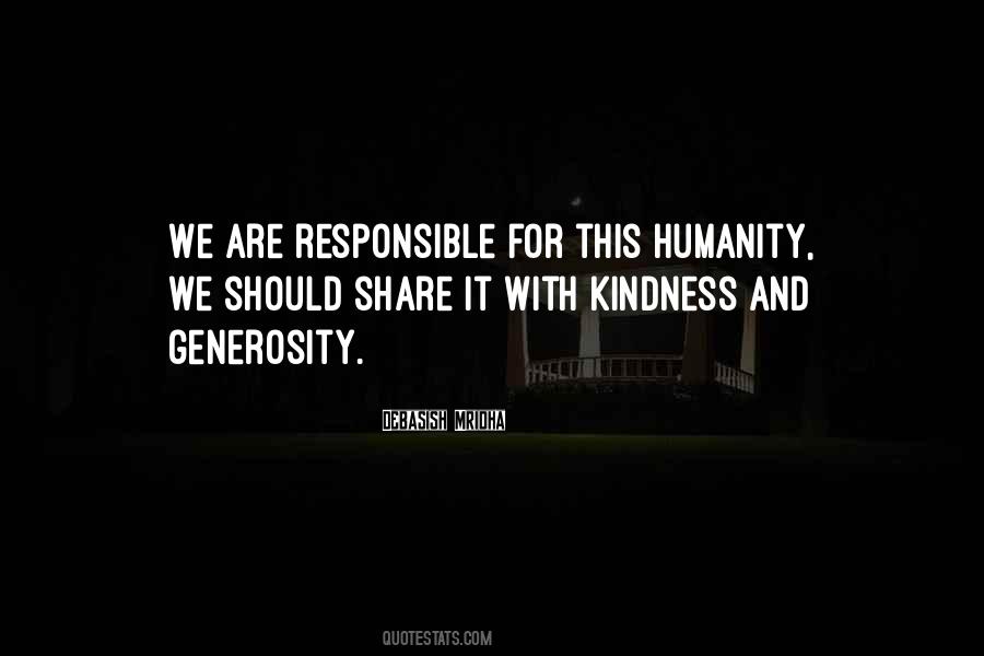 Quotes About Kindness And Generosity #527254