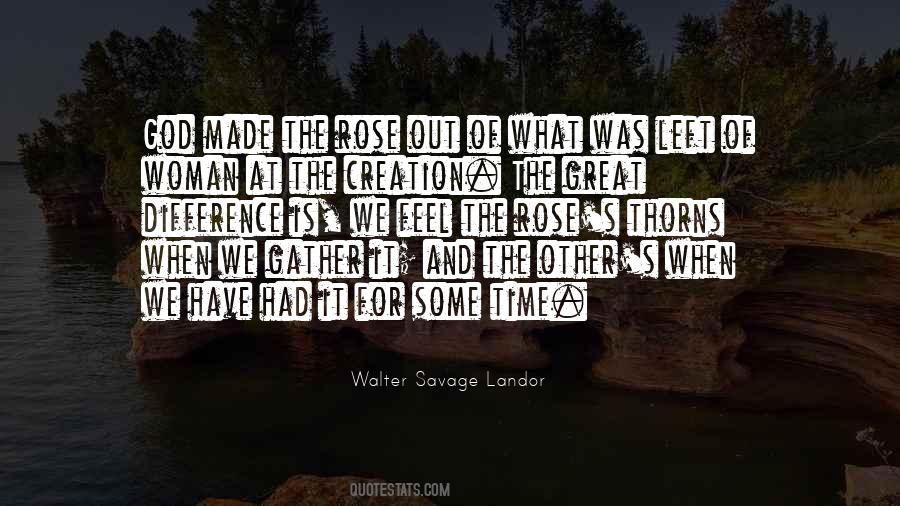 Quotes About Thorns #1023807