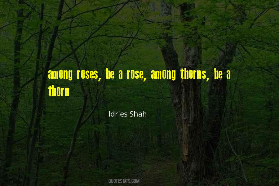 Quotes About Thorns #1047860