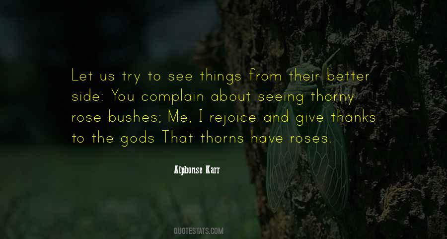 Quotes About Thorns #1136748