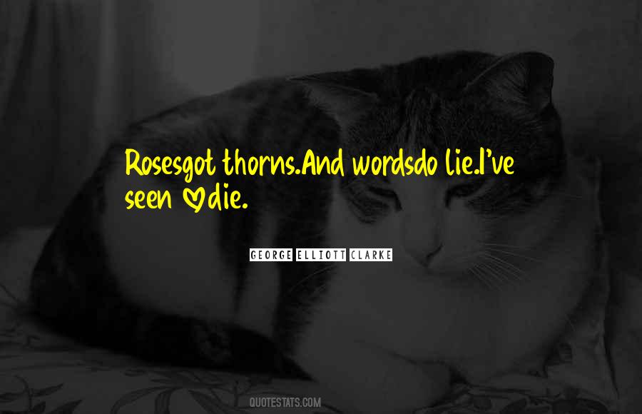 Quotes About Thorns #1159210