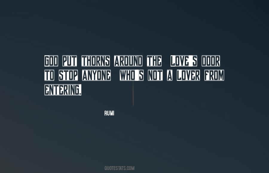 Quotes About Thorns #1200927