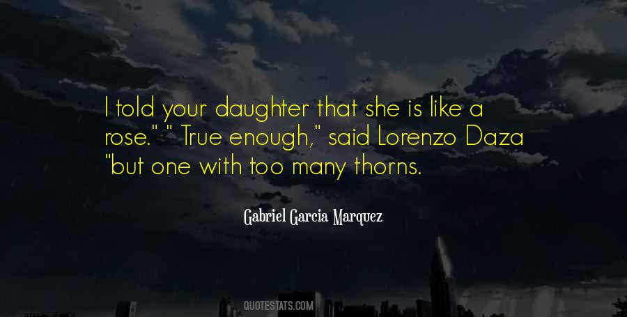 Quotes About Thorns #1307616