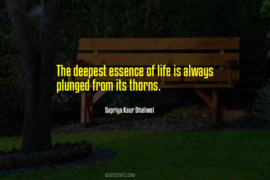 Quotes About Thorns #228090 Quotes About Thorns #228090