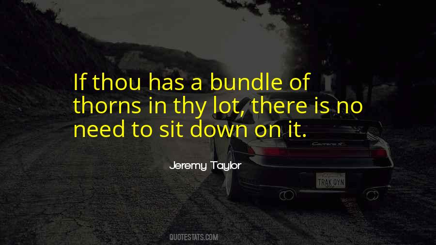 Quotes About Thorns #947154