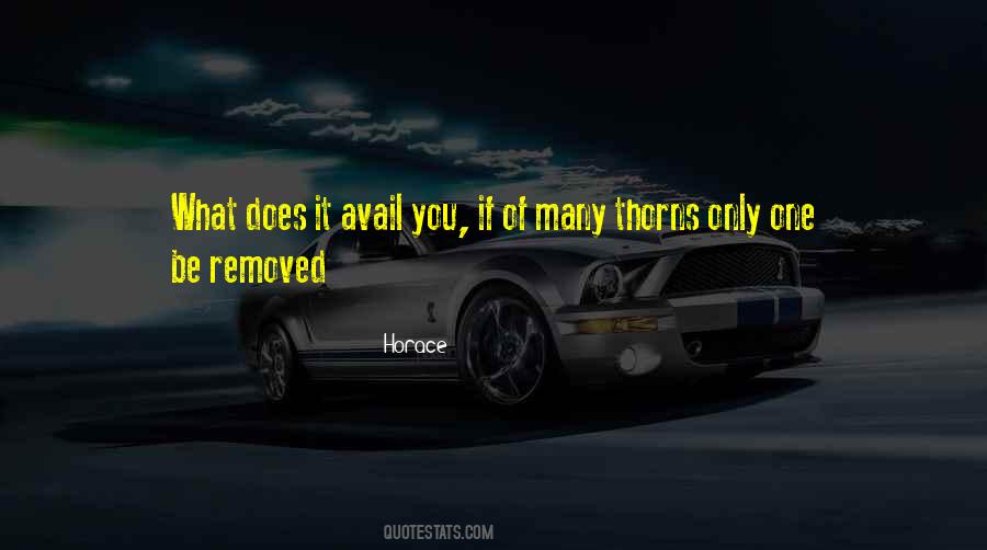 Quotes About Thorns #962594