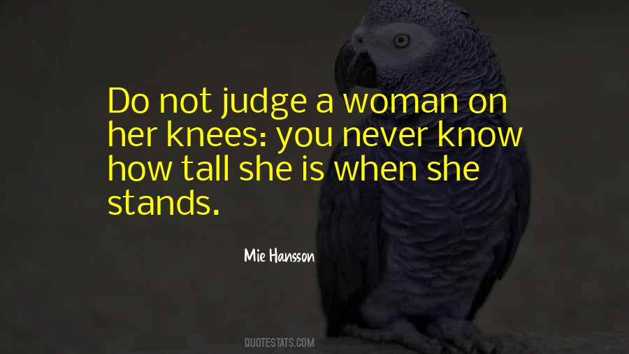 Tall Women Quotes #255687