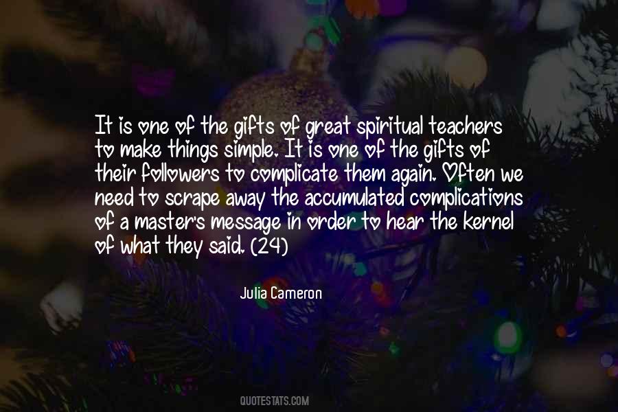 Quotes About Simple Gifts #1155833