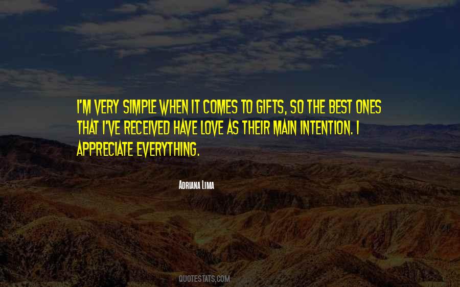 Quotes About Simple Gifts #298512
