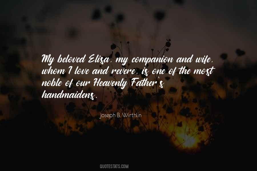 Quotes About Beloved Father #1372147