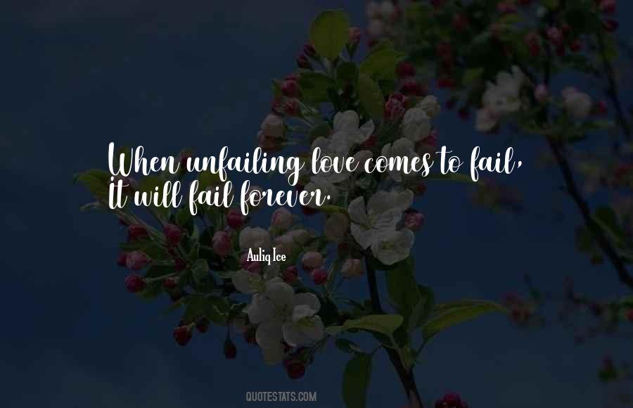 Quotes About Unfailing Love #1287001