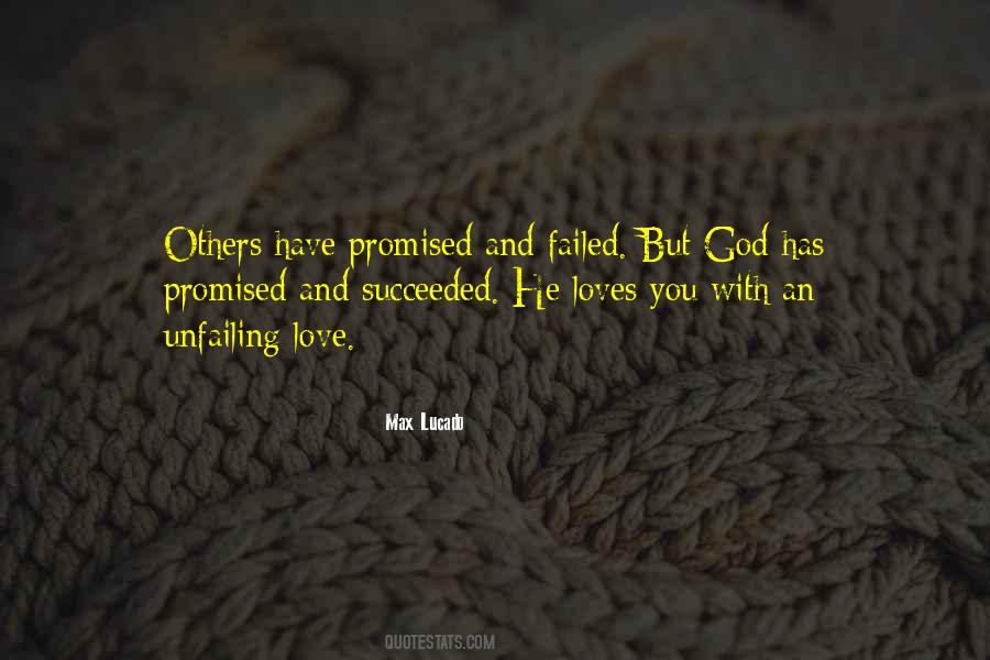 Quotes About Unfailing Love #536444