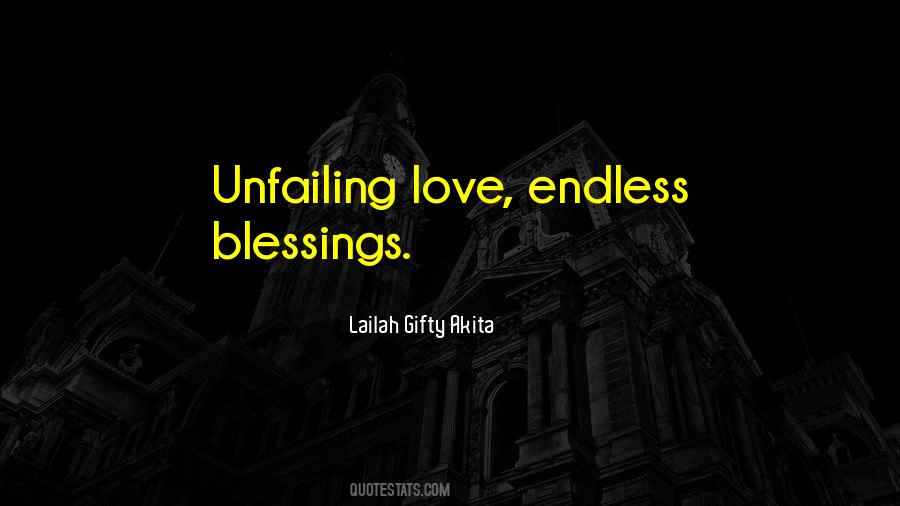 Quotes About Unfailing Love #861448