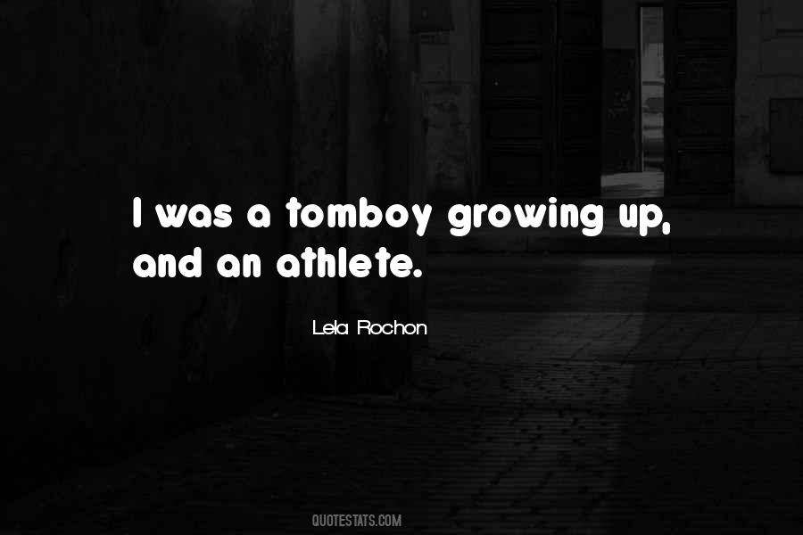 Quotes About Tomboy #603494