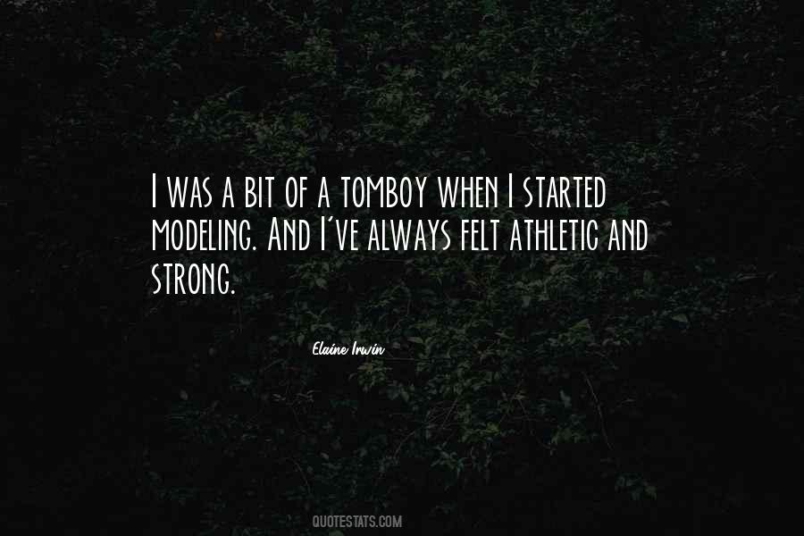 Quotes About Tomboy #662172