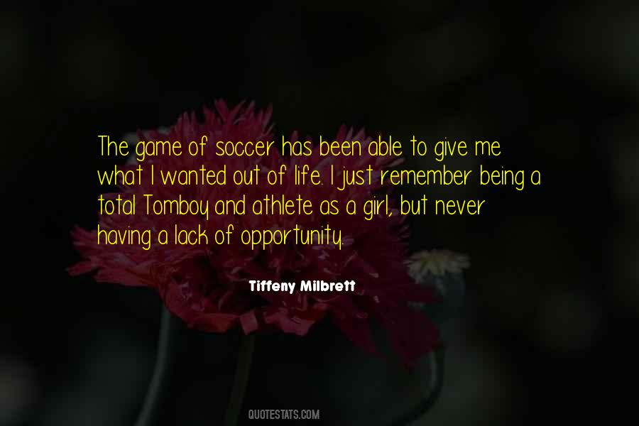 Quotes About Tomboy #972187