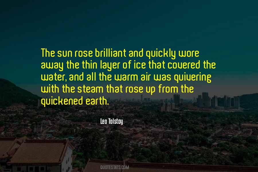 Sun And Water Quotes #194059