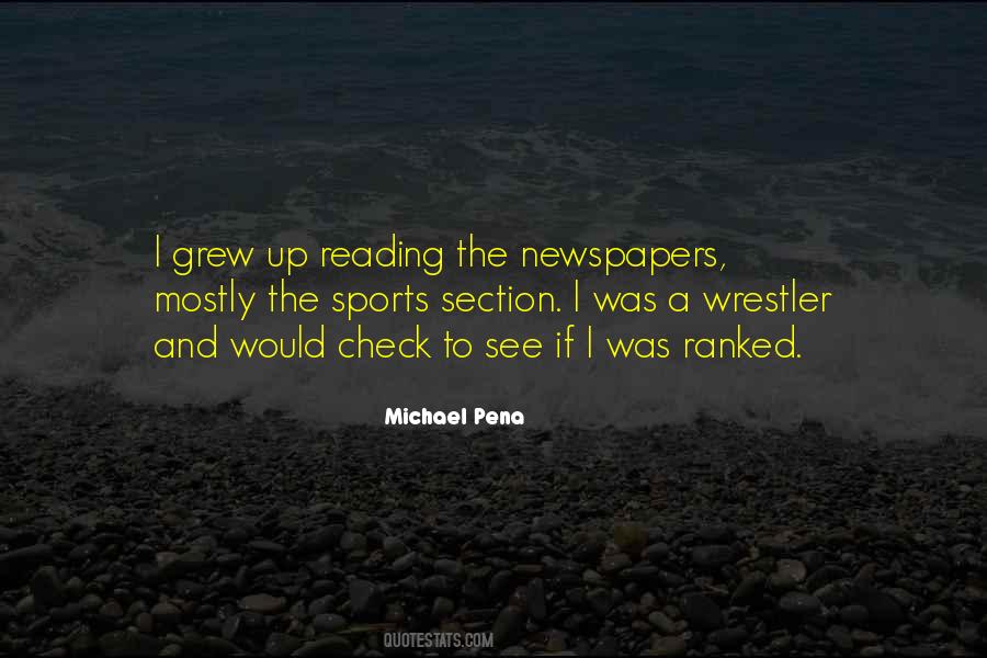 Quotes About Reading Newspapers #385917