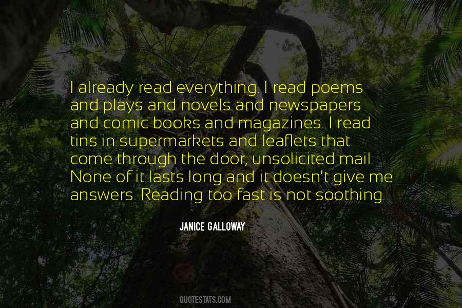 Quotes About Reading Newspapers #472501
