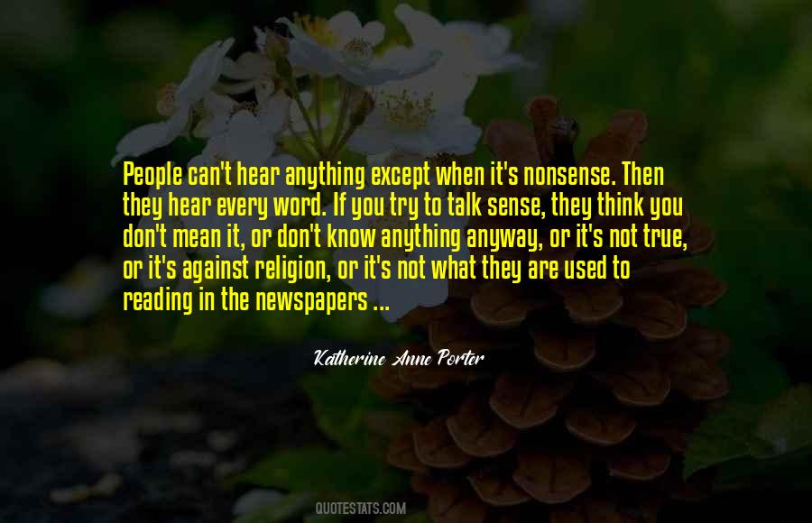 Quotes About Reading Newspapers #651529