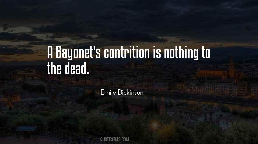 Quotes About Bayonets #65106