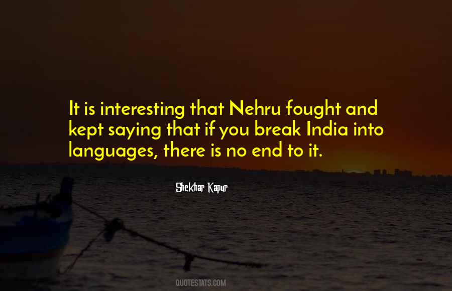 Quotes About Nehru #1678924
